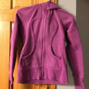 Lululemon Magenta Scuba Hoodie sz 4
